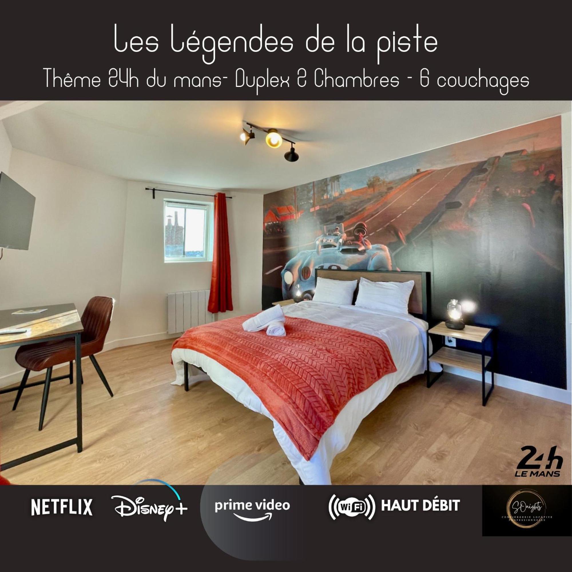 Legendes De La Piste - Sonights Lejlighed Château-du-Loir Eksteriør billede